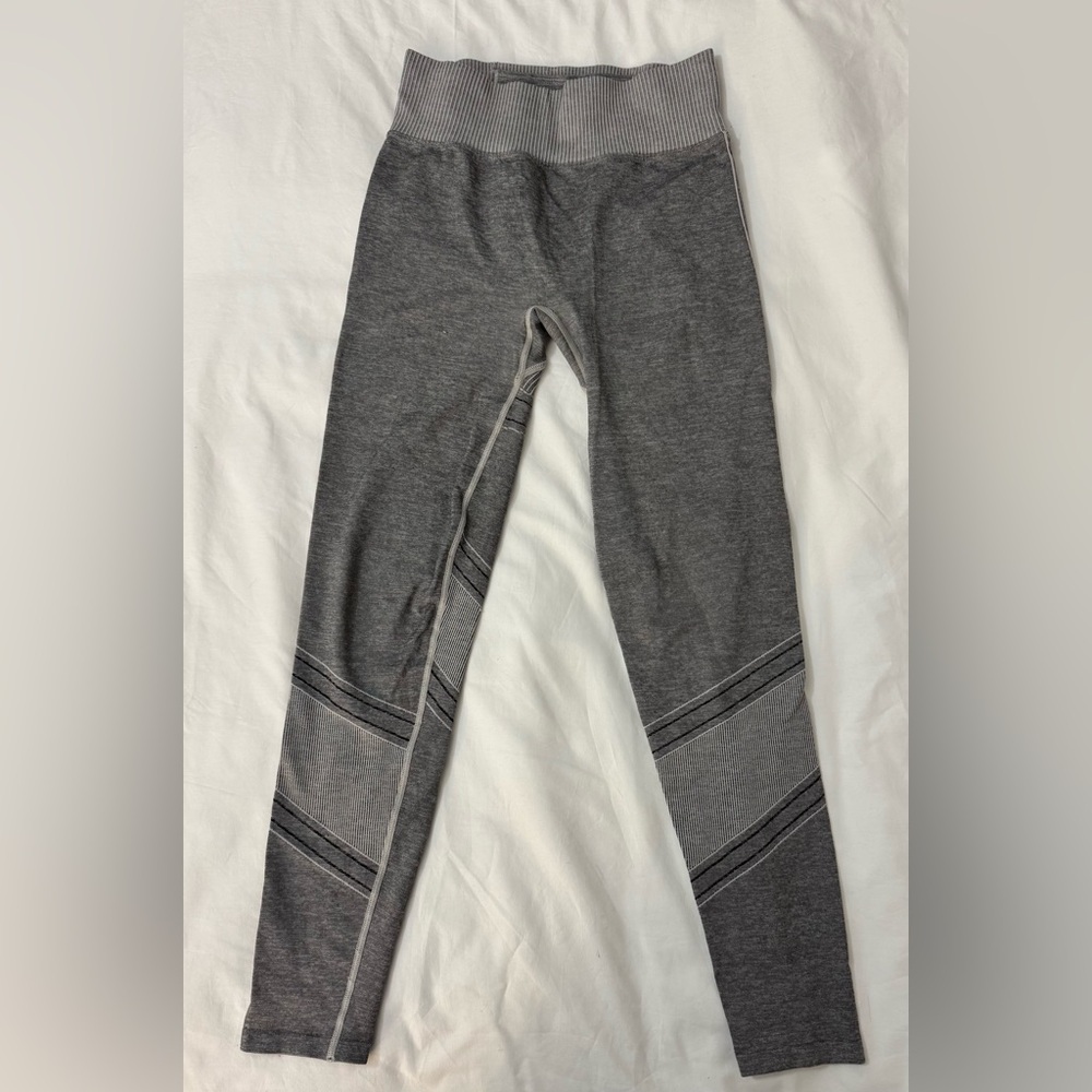 EUC Victorias Secret PINK Active Workout Legging Tight Original Contour Grey M